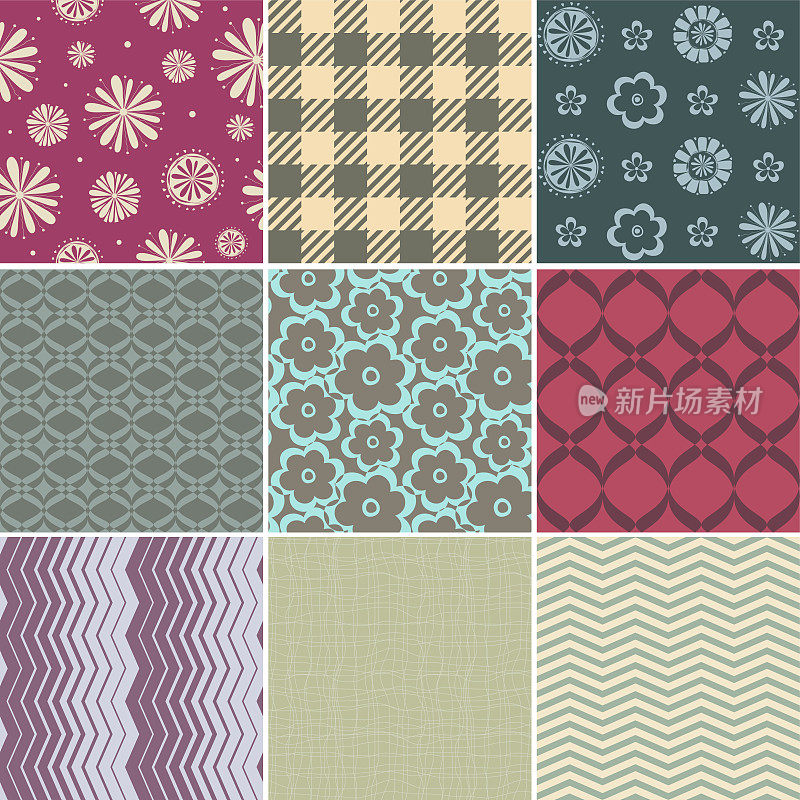 彩色图案全帧拍摄