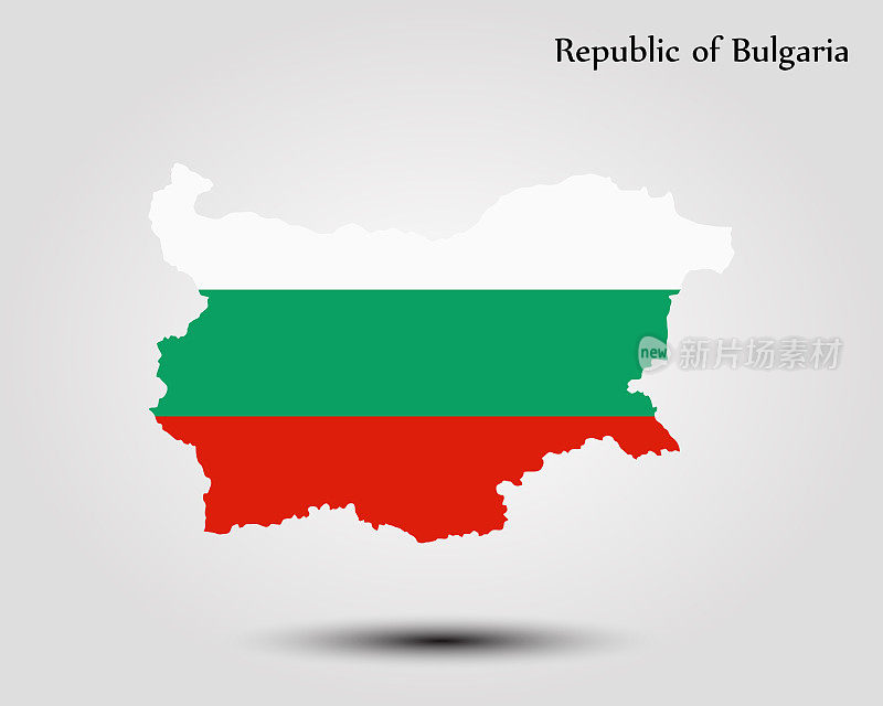 保加利亚的地图