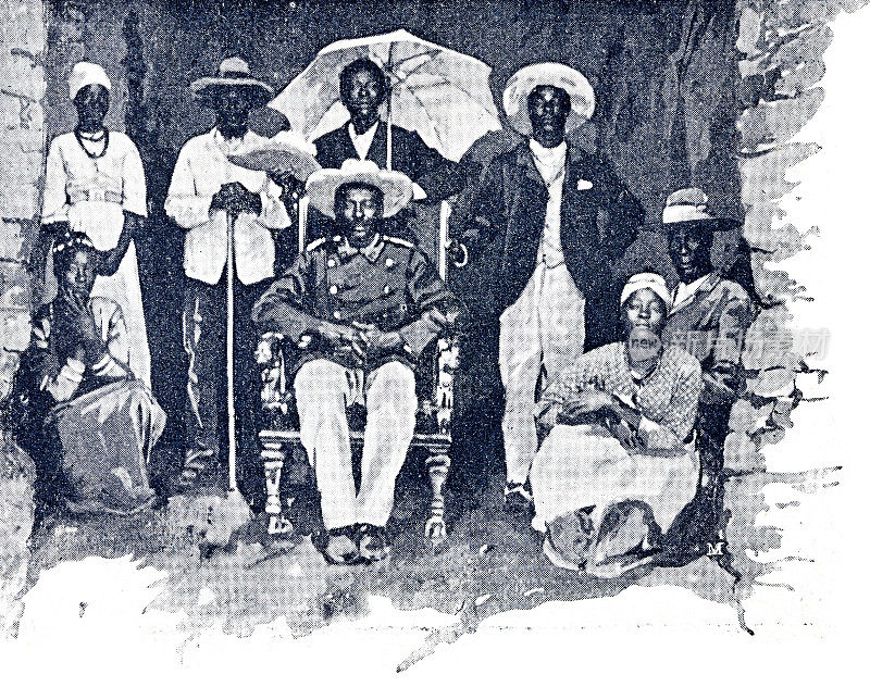 撒母耳・马哈希罗和他的妻子和伙伴们，英雄部落