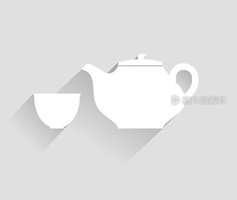 茶壶剪纸