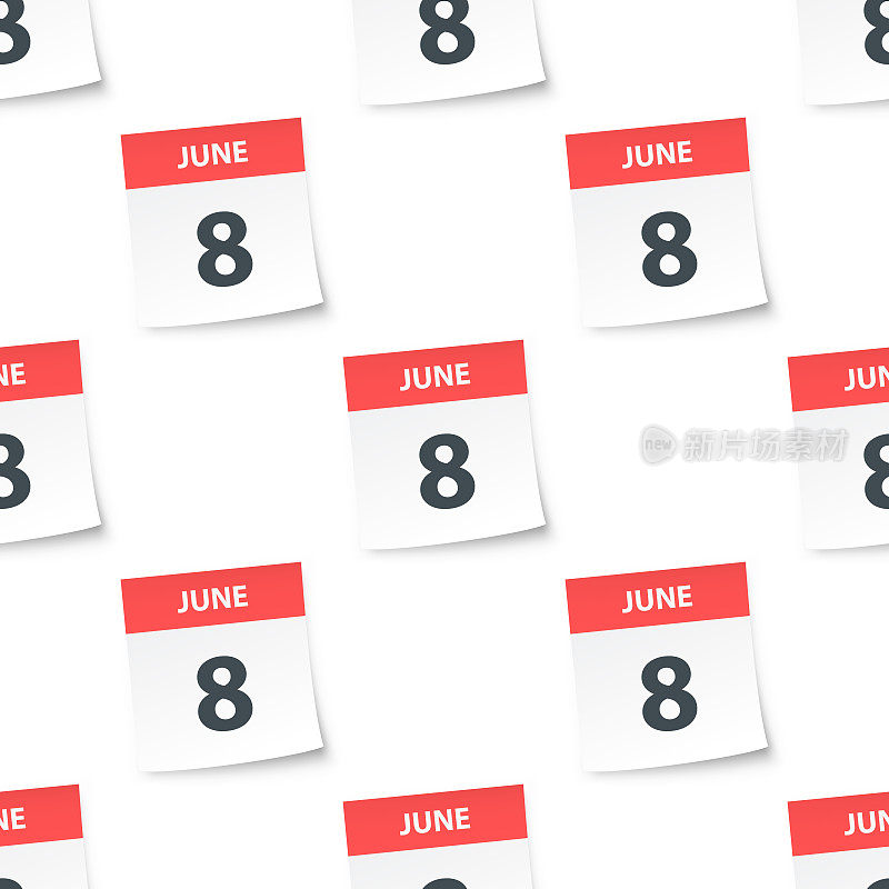 6月8日-每日日历无缝模式