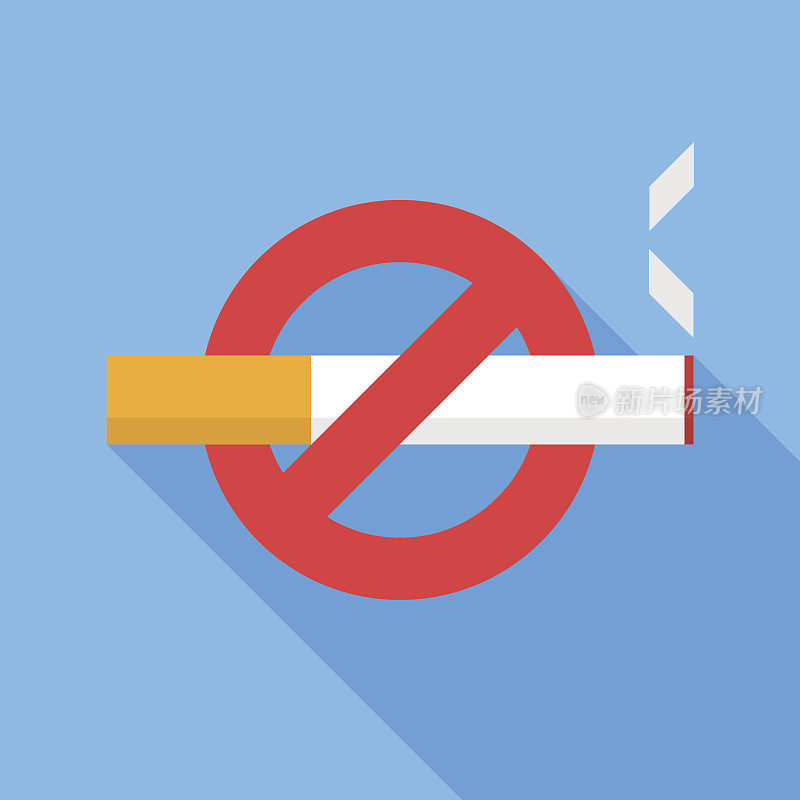 禁止吸烟的图标