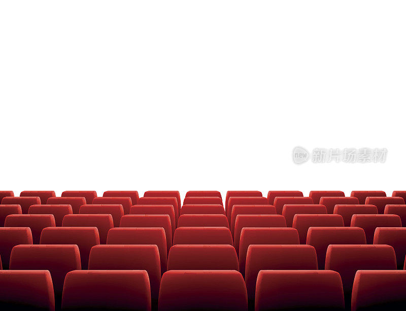 剧院里的一排座位