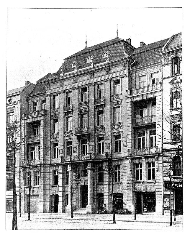 位于柏林Tauentzienstraße的公寓楼
