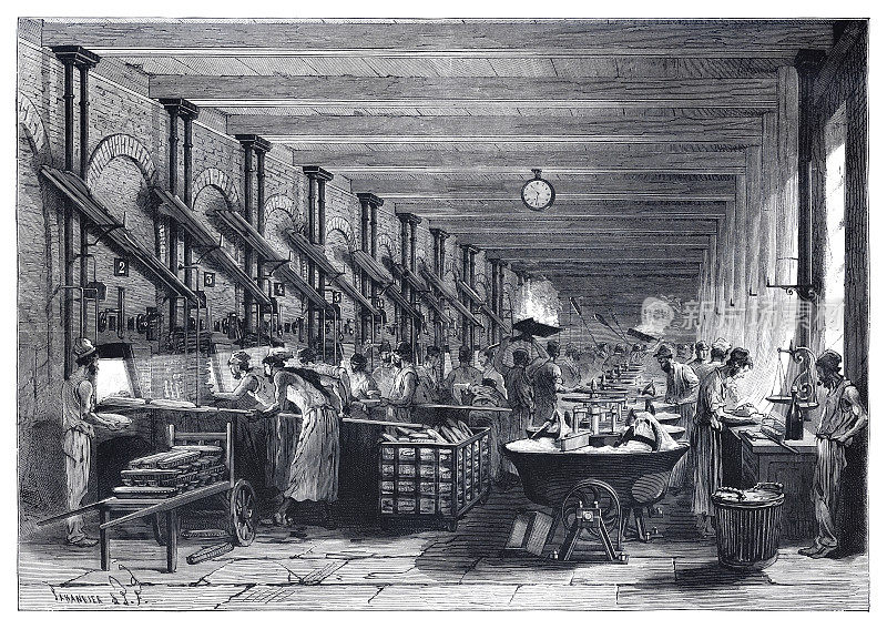 面包厂巴黎1874年
