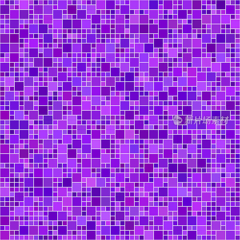 紫色方块镶嵌背景
