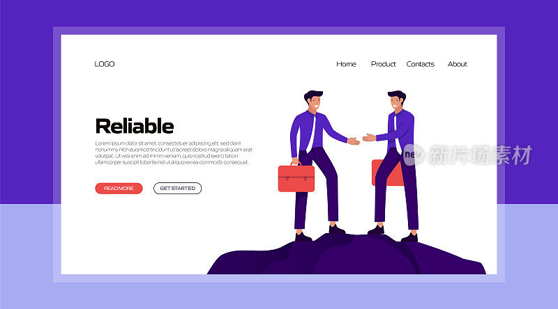 核心价值概念矢量插图网站横幅，广告和营销材料，在线广告，业务演示等。