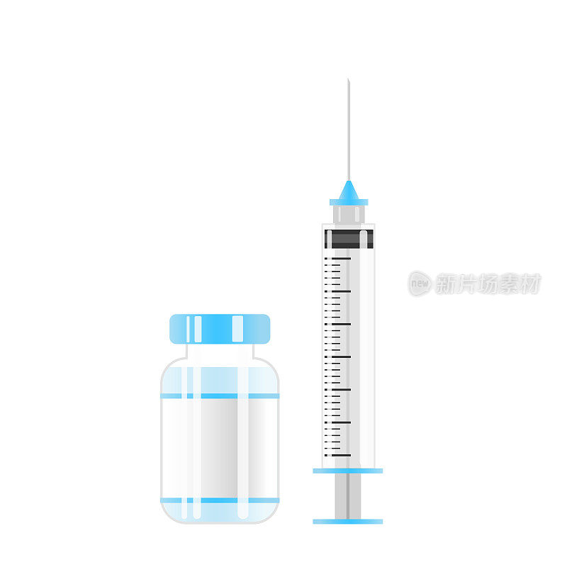 用空注射器注射疫苗