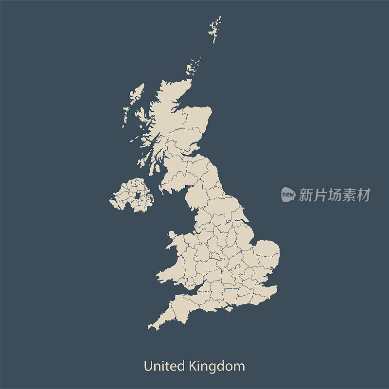 英国地图