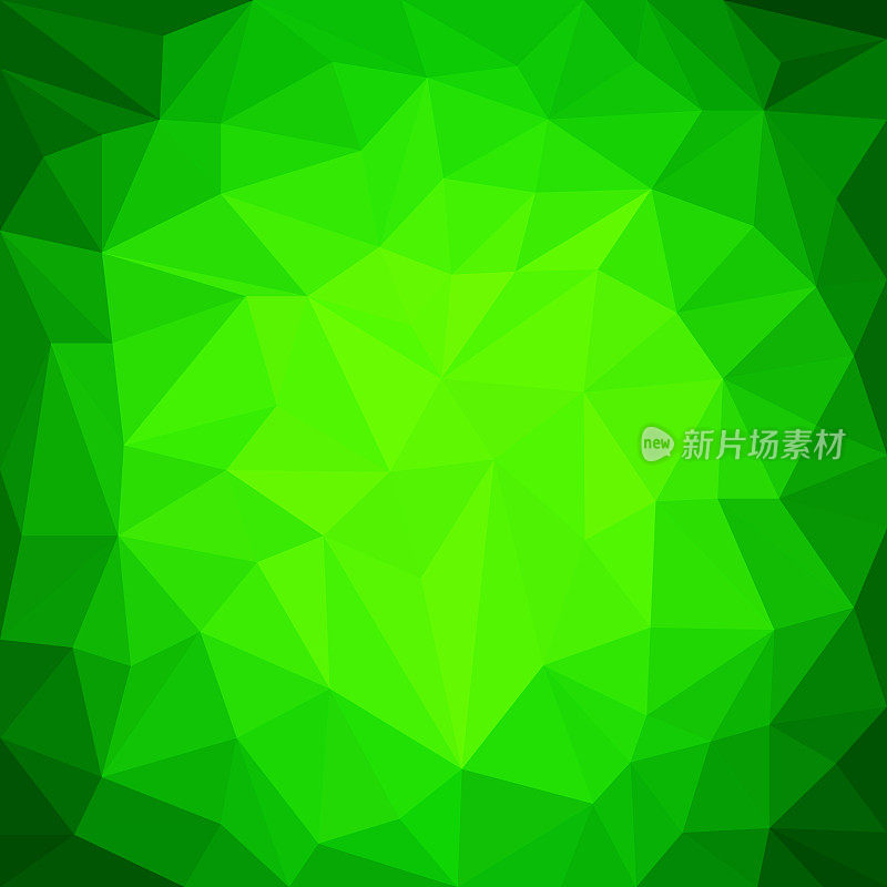 绿色的三角形的背景