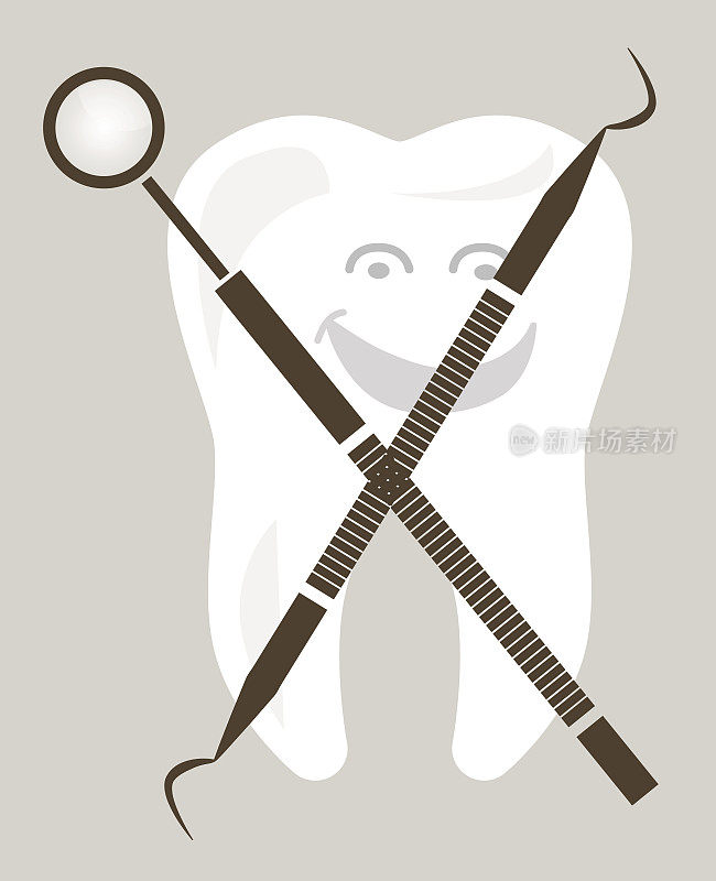 牙科诊所的图标