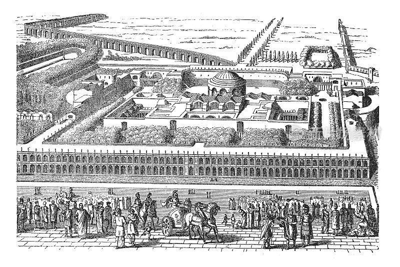 古罗马的卡拉卡拉浴场