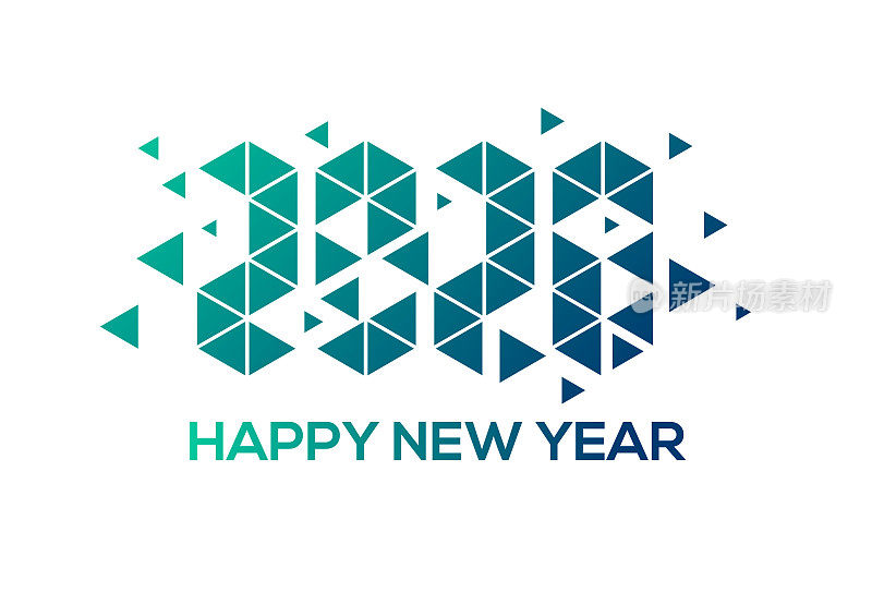 抽象科技概念线条