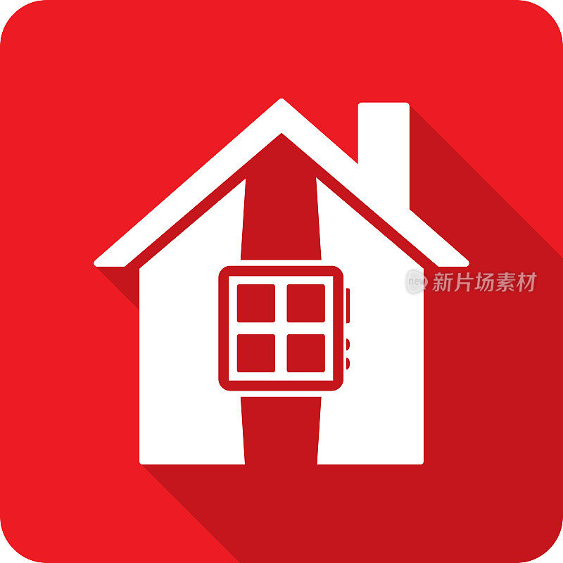 House智能手表图标剪影