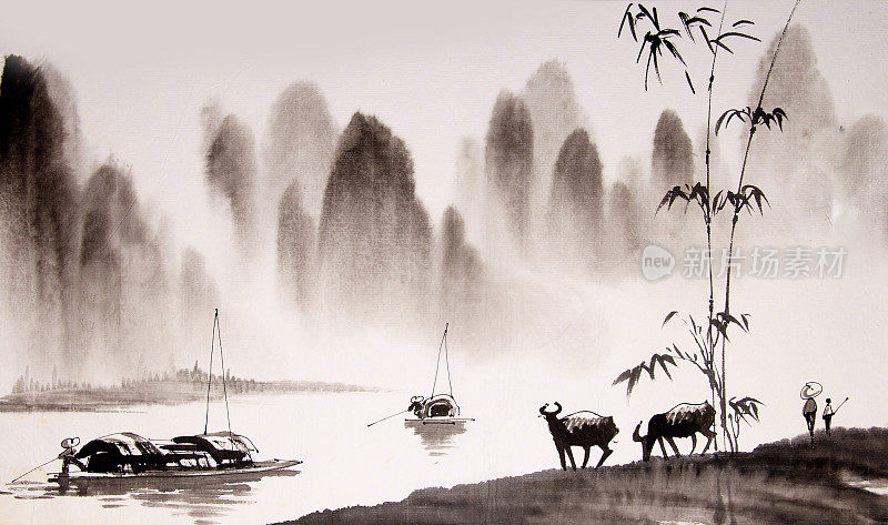中国水墨画