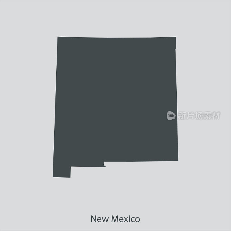 新墨西哥地图