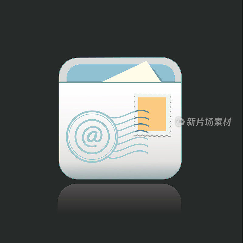 邮件信封软件应用程序图标