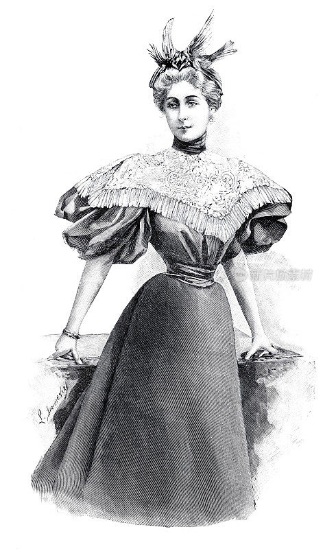 美丽的女人1893