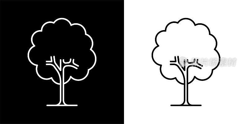 树图标。