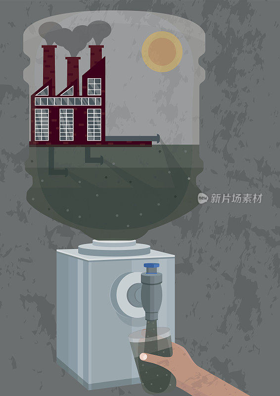 工业废物污染饮用水的例子