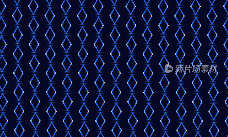 蓝色技术模式背景。股票插图