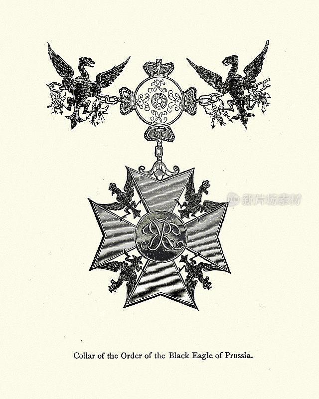 普鲁士黑鹰勋章的领章