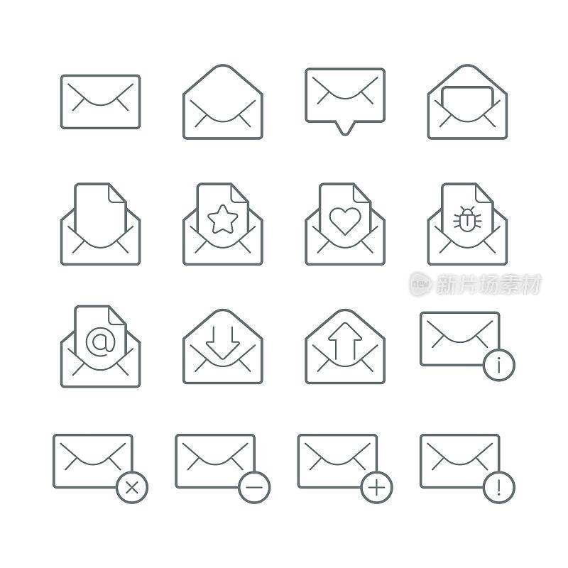 邮件图标