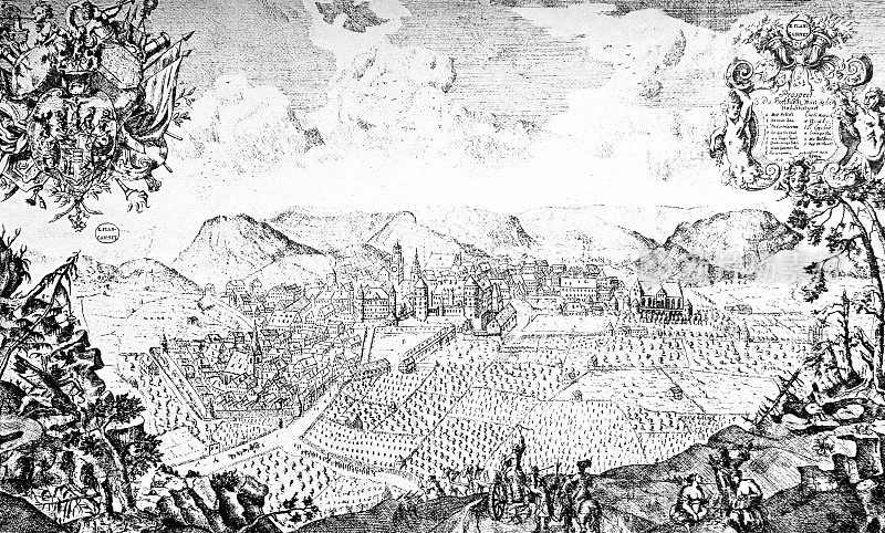 1707年斯图加特总视图