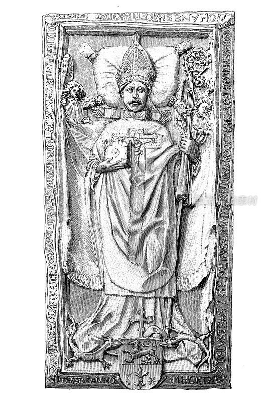 约翰・维特兹，埃斯特贡大主教，葬在大拱门大教堂