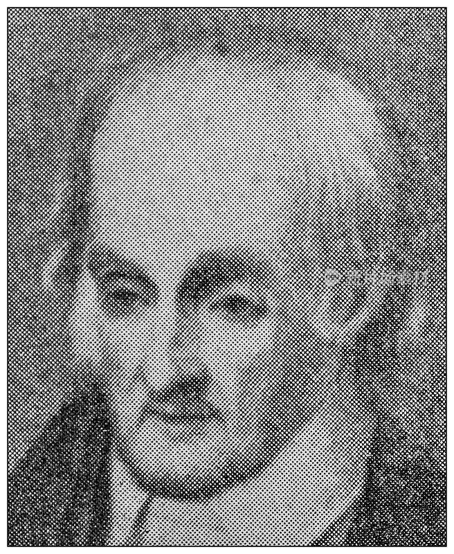 古董名人肖像:威廉・怀特