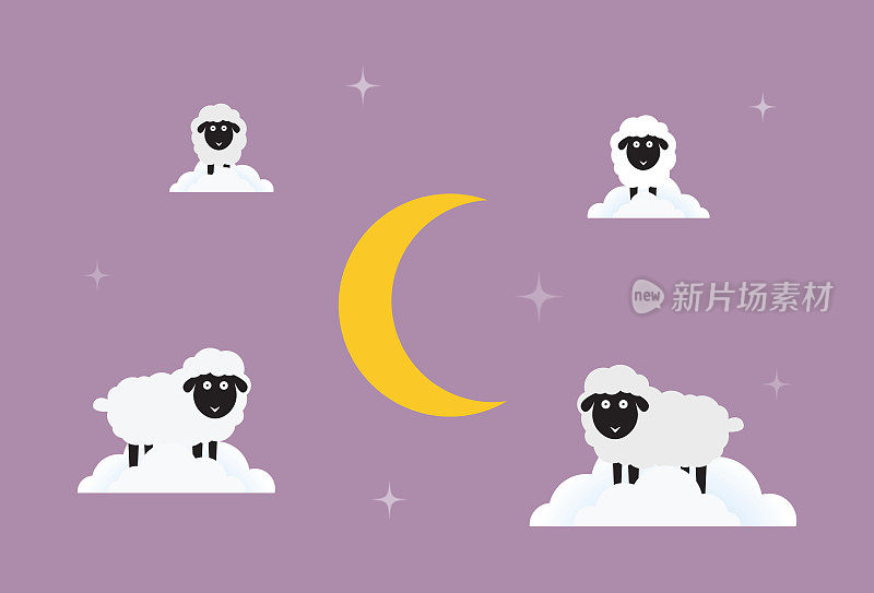 月光下数羊，失眠和失眠的概念