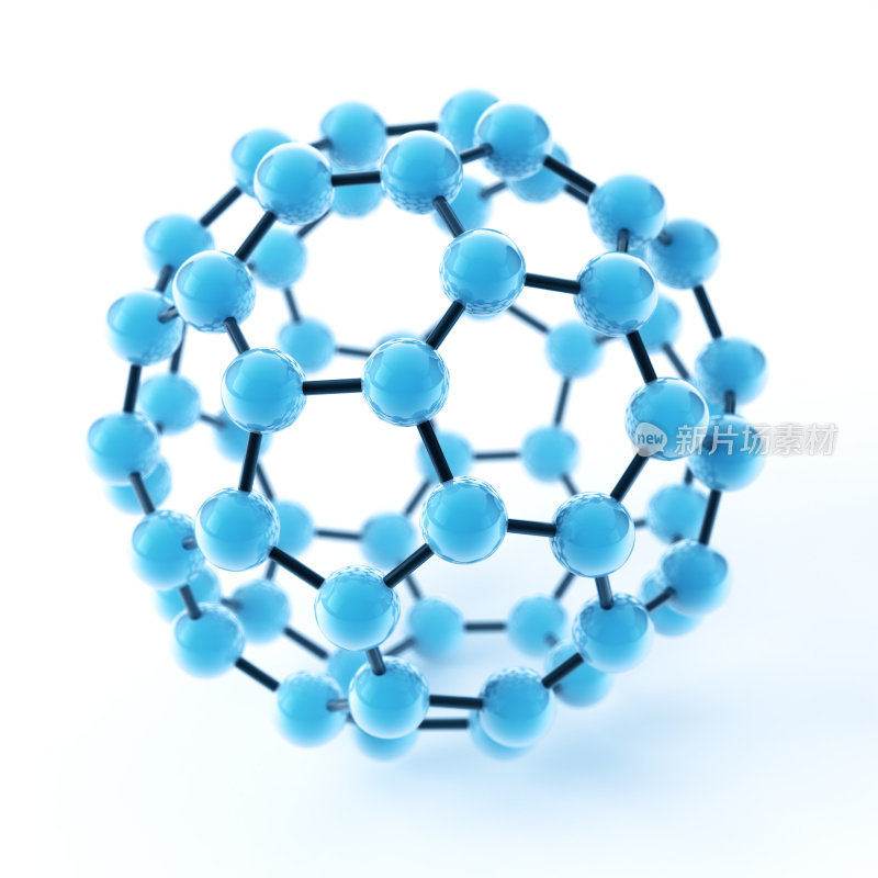 巴基球富勒烯分子