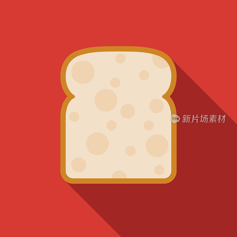白面包的图标