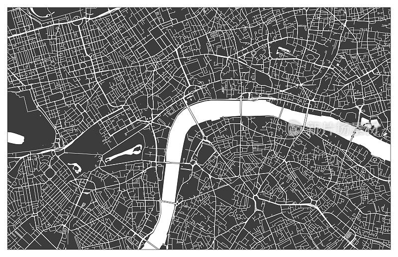 伦敦城市地图