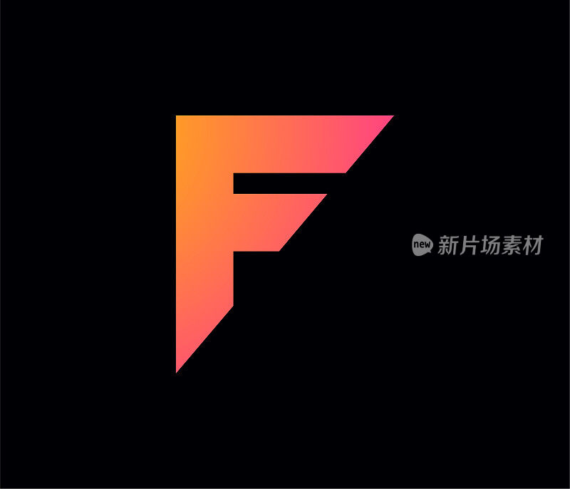 基于F字母的Logo