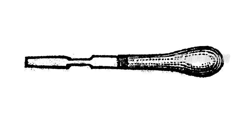 古玩雕刻插图:螺丝刀
