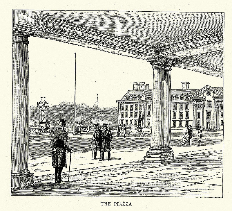 皇家切尔西医院广场，伦敦，维多利亚时代，历史，1880年代，19世纪