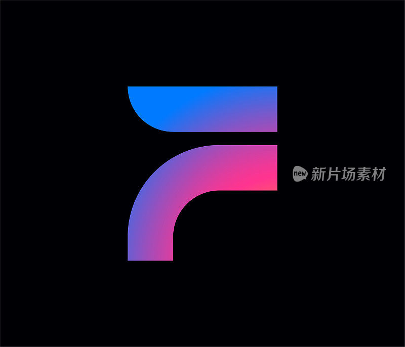 基于F字母的Logo