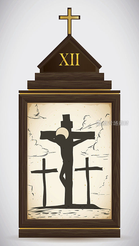 耶稣死在十字架上