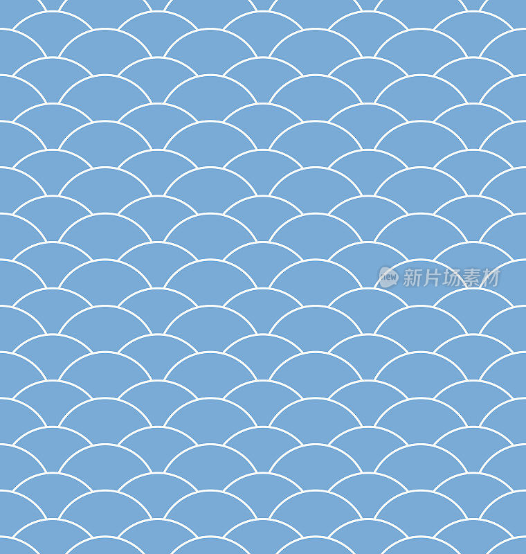 中国无缝圆抽象波形图