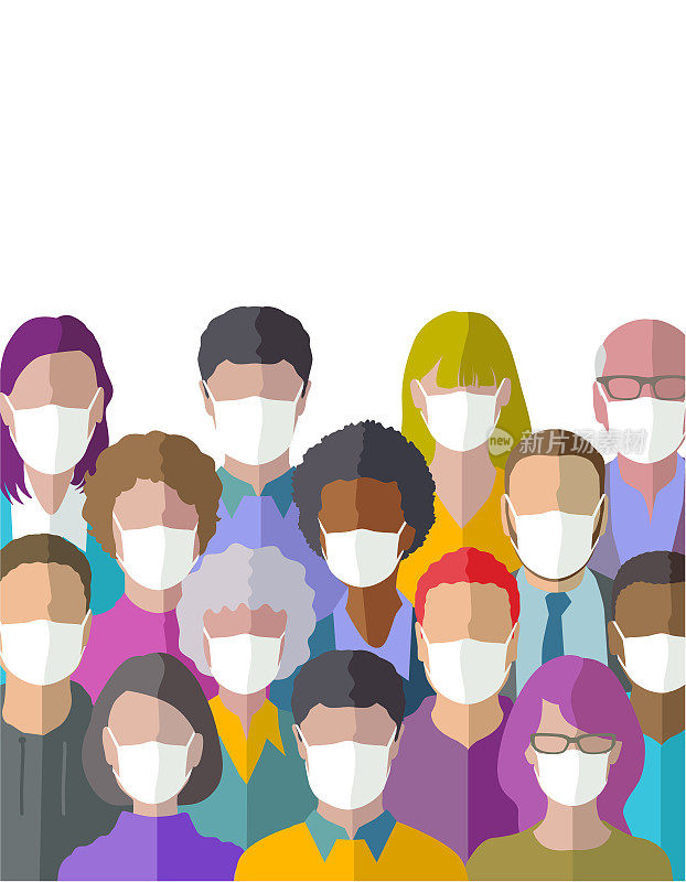 头像图标与保护面具