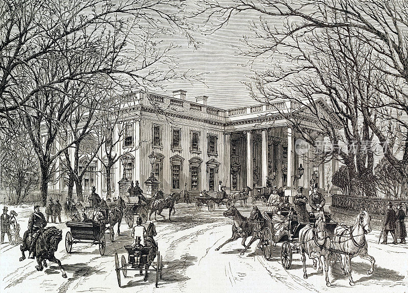 白宫外景(1877年
