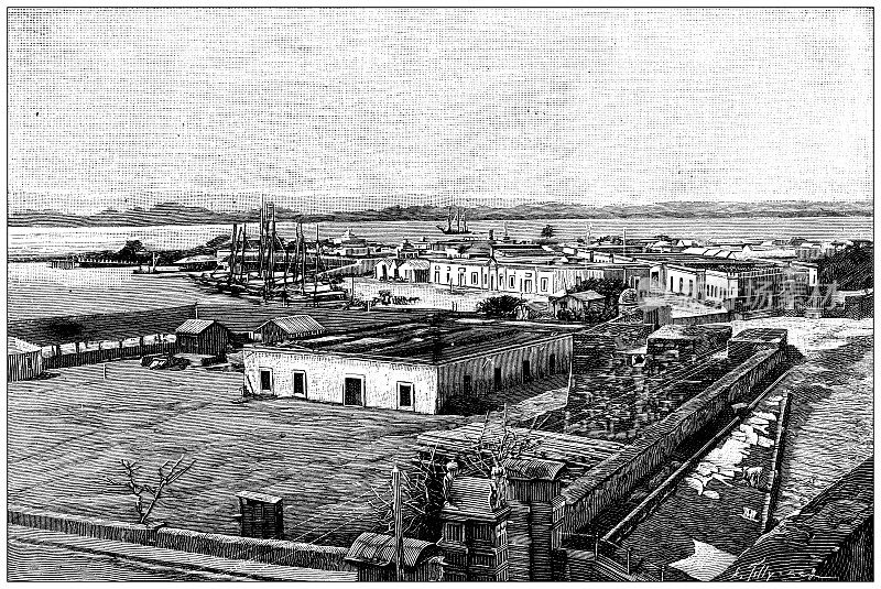 古色古香的形象:波多黎各圣胡安的风俗和兵工厂