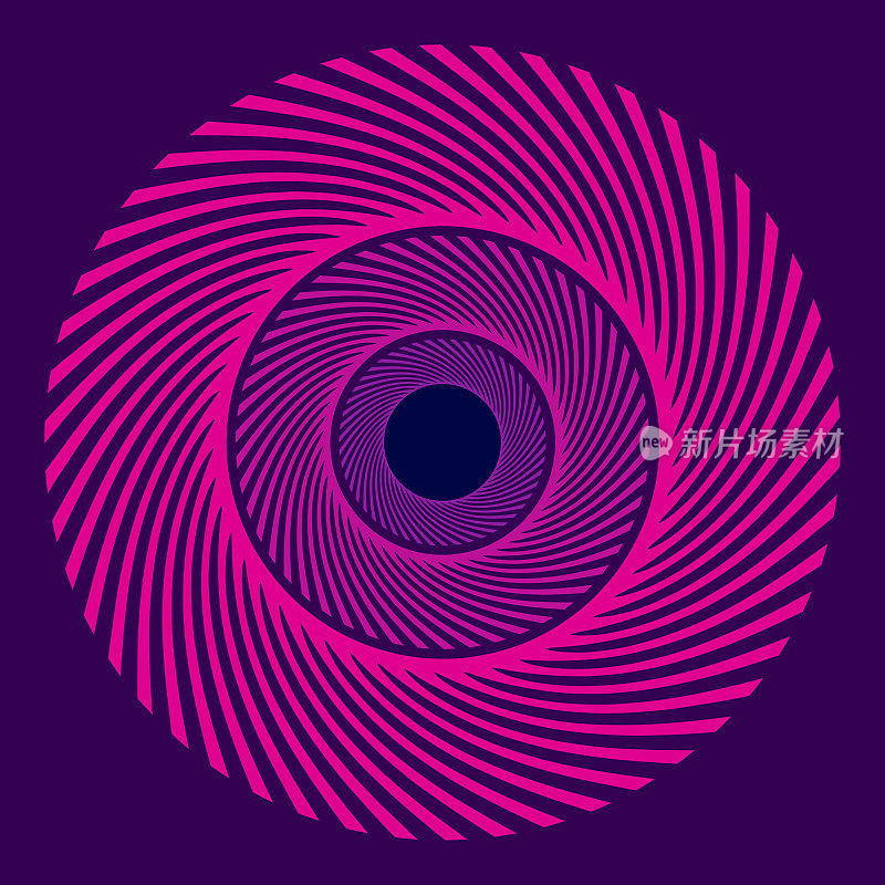 螺旋半色调图案