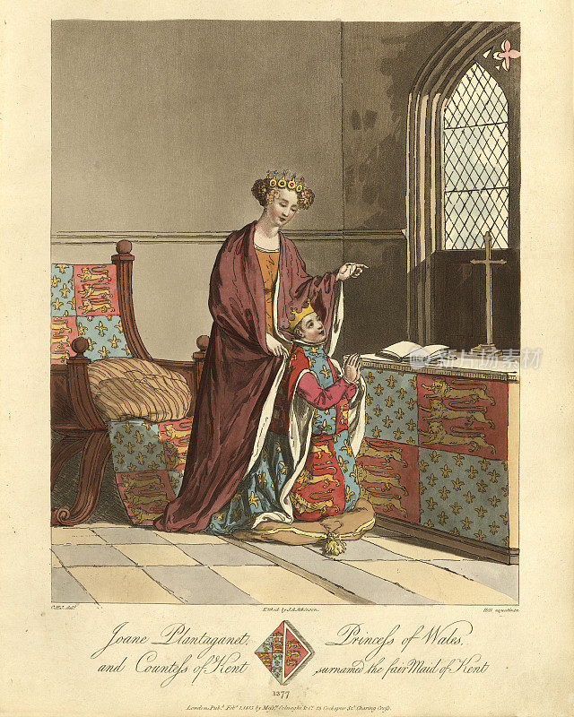 琼・金雀花，威尔士公主和国王理查二世