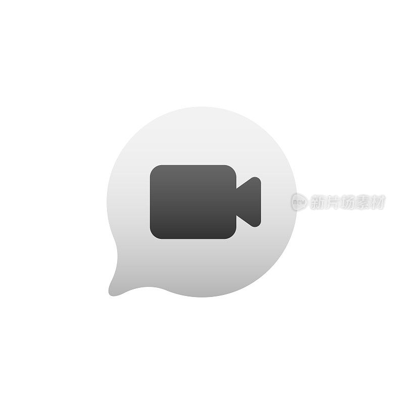 视频通话图标设计