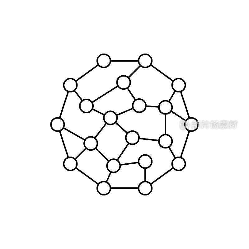 网络线路的图标