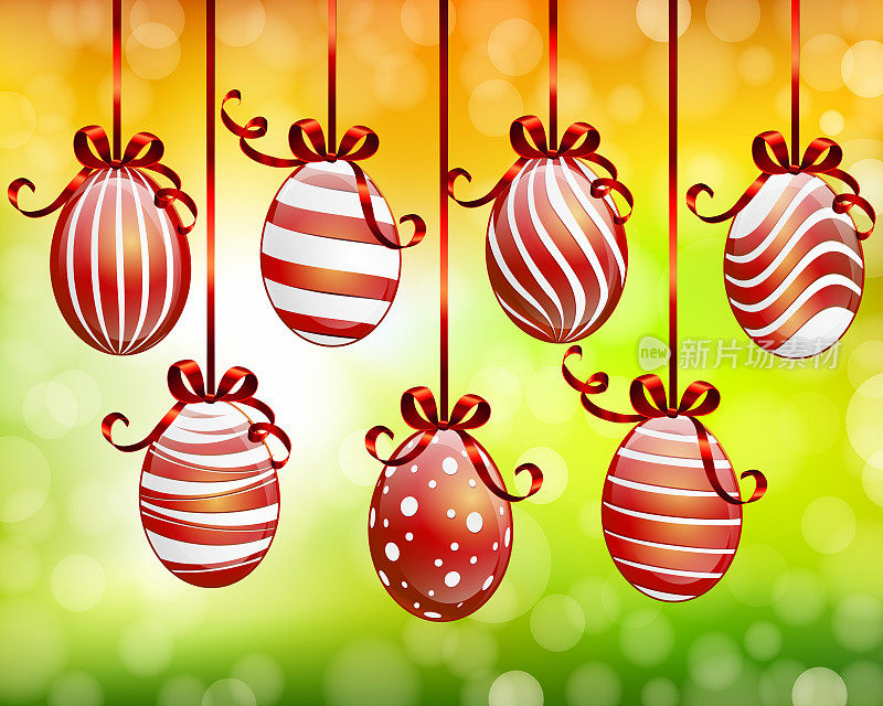 在复活节彩蛋