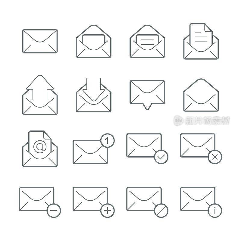 邮件图标