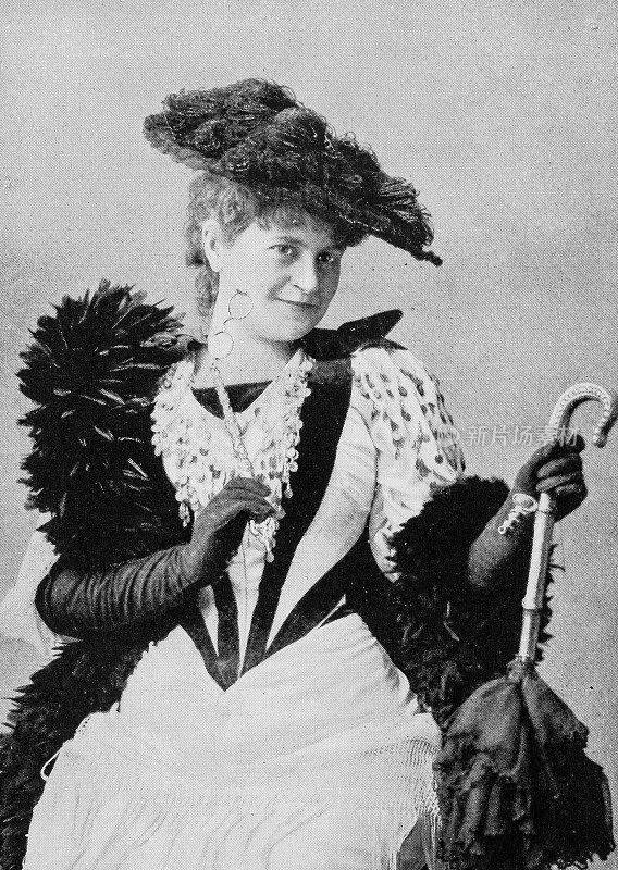 19世纪舞台名人肖像:亨丽埃塔・克罗斯曼
